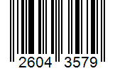 Barcode 26043579