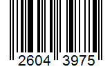 Barcode 26043975