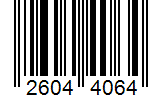 Barcode 26044064