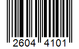 Barcode 26044101
