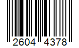 Barcode 26044378