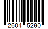 Barcode 26045290