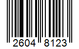 Barcode 26048123