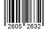 Barcode 26052632