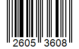 Barcode 26053608