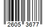 Barcode 26053677