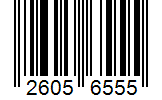Barcode 26056555
