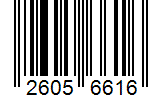 Barcode 26056616