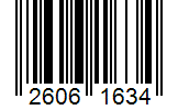 Barcode 26061634