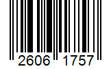 Barcode 26061757