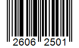 Barcode 26062501