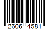 Barcode 26064581