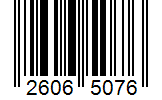 Barcode 26065076