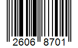 Barcode 26068701