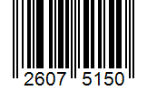 Barcode 26075150