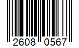 Barcode 26080567