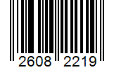 Barcode 26082219
