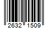 Barcode 26321509