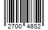 Barcode 27004852