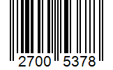Barcode 27005378