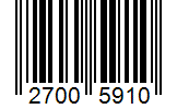 Barcode 27005910