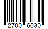 Barcode 27006030