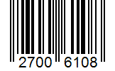 Barcode 27006108