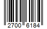 Barcode 27006184
