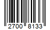 Barcode 27008133