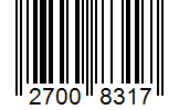 Barcode 27008317