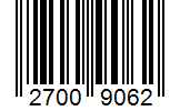 Barcode 27009062