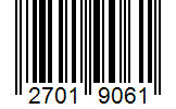 Barcode 27019061