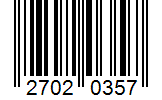 Barcode 27020357