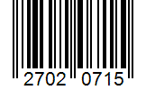 Barcode 27020715