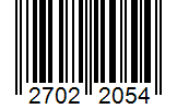 Barcode 27022054