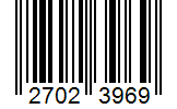 Barcode 27023969