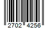 Barcode 27024256