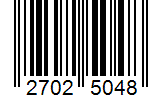Barcode 27025048