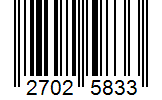 Barcode 27025833