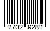 Barcode 27029282