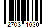 Barcode 27031636