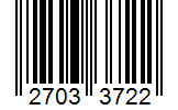 Barcode 27033722