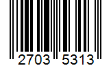 Barcode 27035313