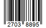 Barcode 27038895
