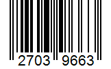 Barcode 27039663