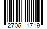 Barcode 27051719