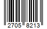 Barcode 27058213