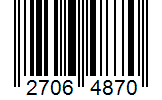 Barcode 27064870