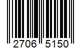 Barcode 27065150