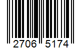 Barcode 27065174